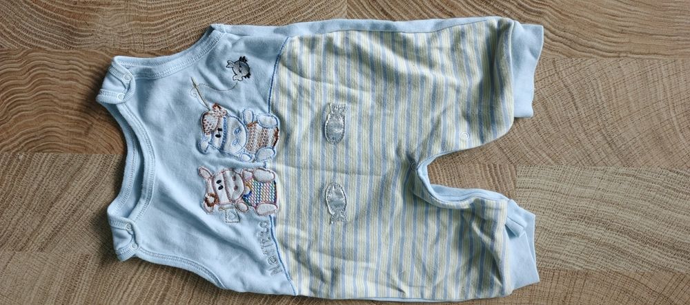 203. Zestaw rampersów 74/80