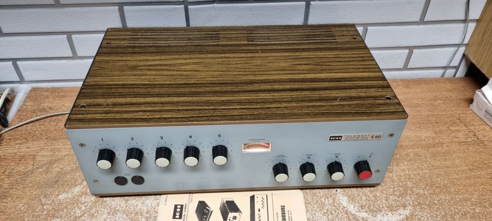 Końcówka mocy K+H TELEWATT E 60.