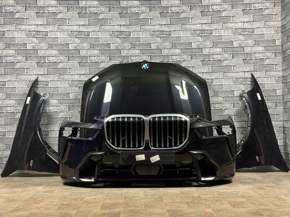 KOMPLETNY PRZÓD BMW X7 G07 LCI MASKA ZDERZAK BŁOTNIKI PAS PRZEDNI 475