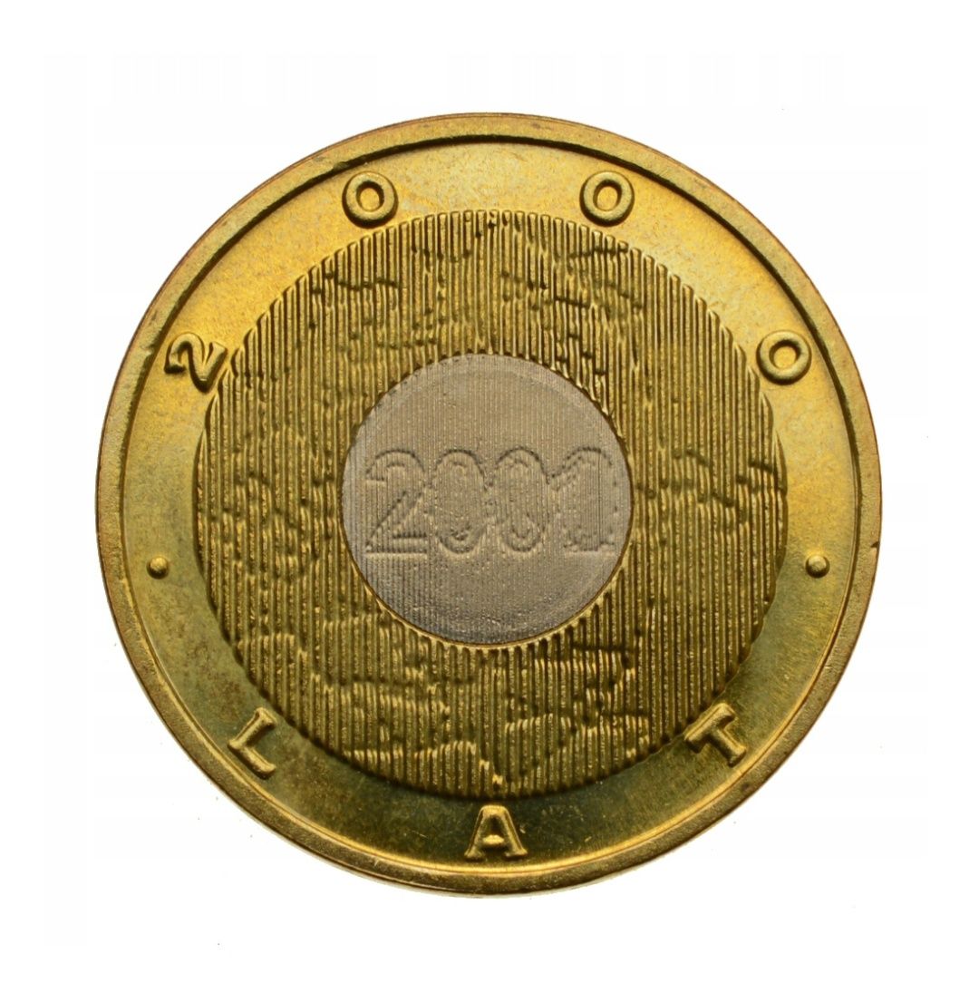 Moneta 2 zł Rok 2000 3 szt monety