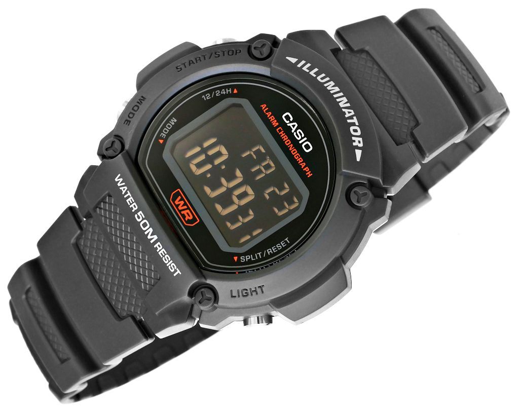 zegarek męski casio w-219h-8bvdf