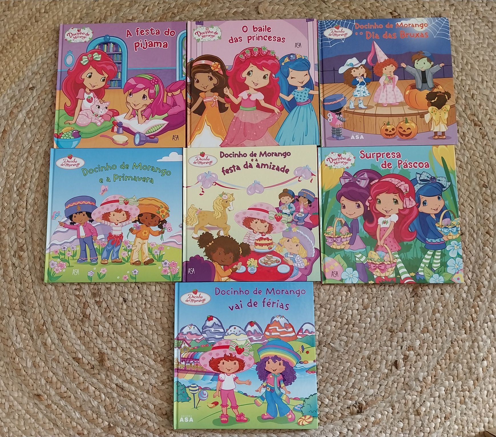 Livros Doutora Brinquedos, Docinho de morango e Camila