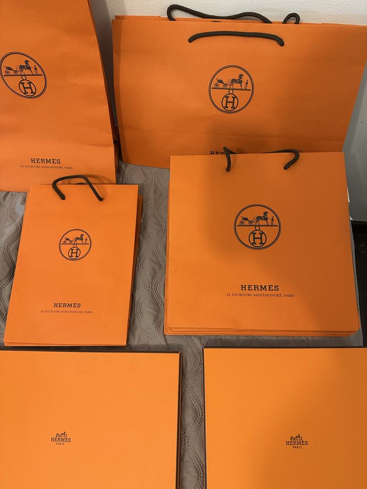 Torby i pudelka hermes
