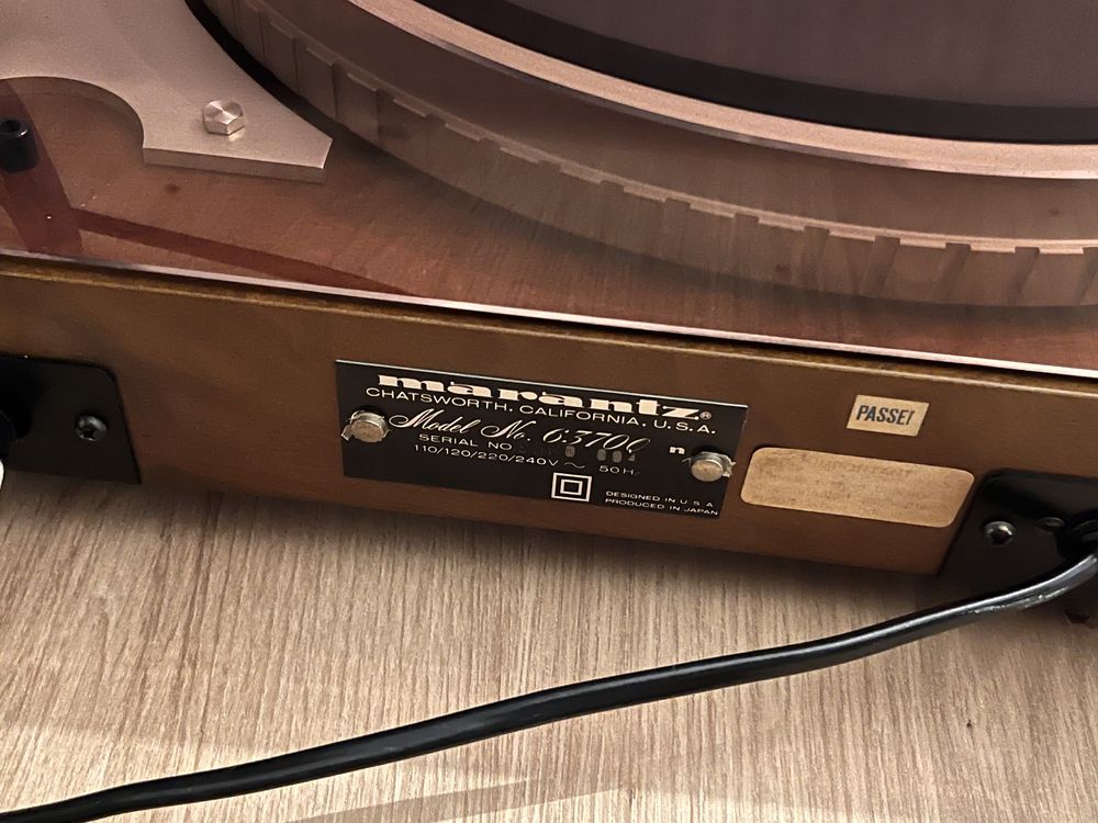 Gramofon Marantz 6370q 1972r. Vintage