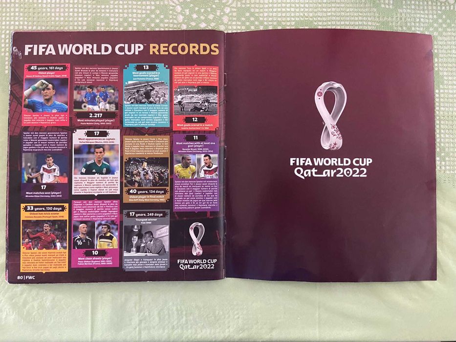 Album Caderneta completa FIFA World Cup Qatar 2022