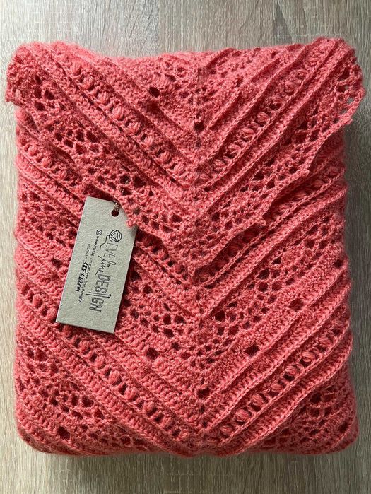 NOWA Chusta, narzutka na sukienkę 185 x 82 cm, idealna na ślub, wesele