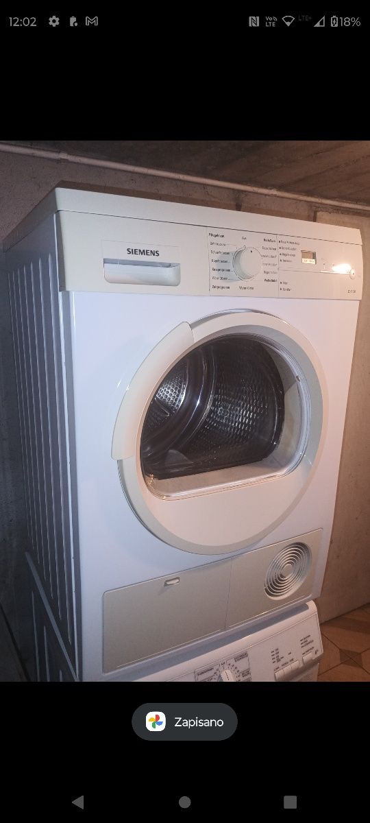 Suszarka do ubrań Siemens WT46E300