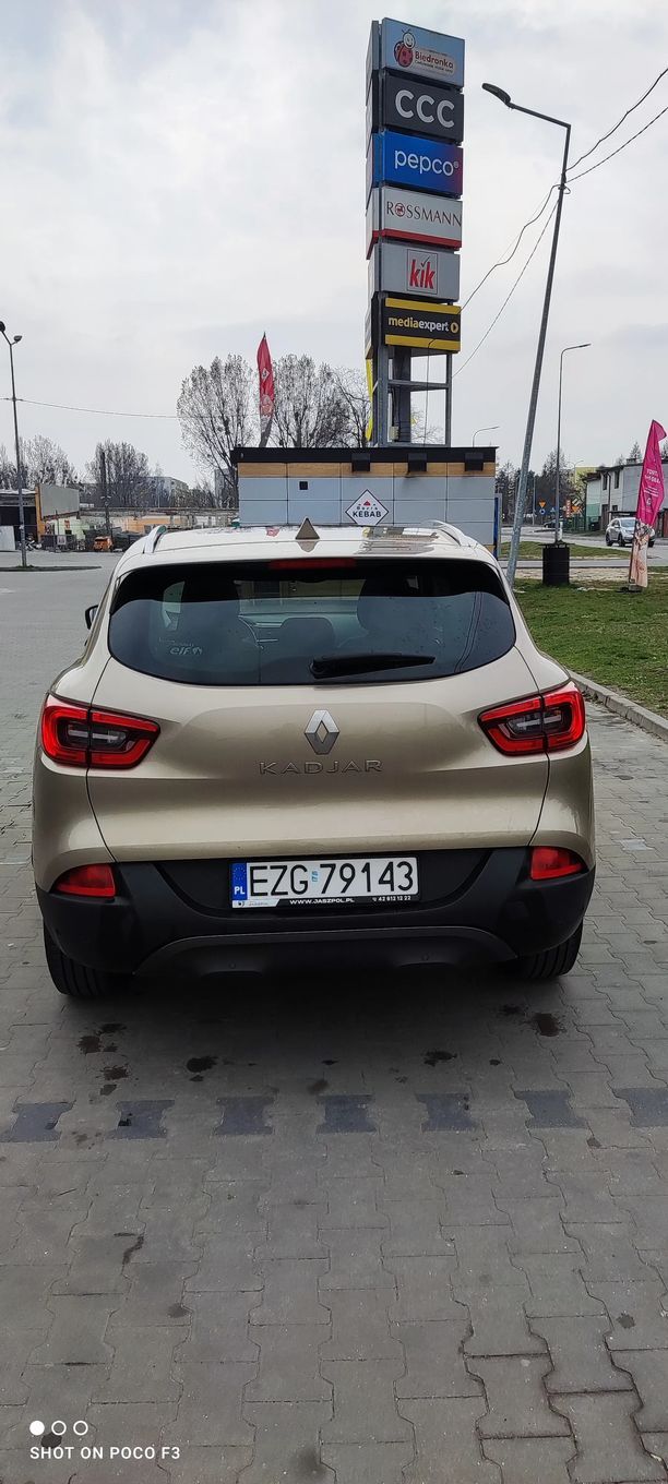 Renault Kadjar 1192 CM3 130 KM,krajowy ,full led,szklany dach,instalacja gazowa