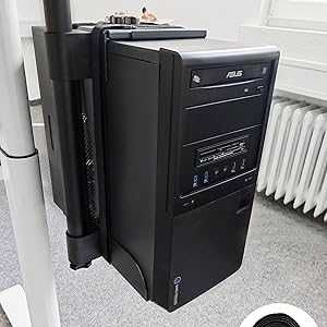 HFTEK Uchwyt DO Komputer pod BIÓRKO Półka Pionowy Obracany (PH50B)