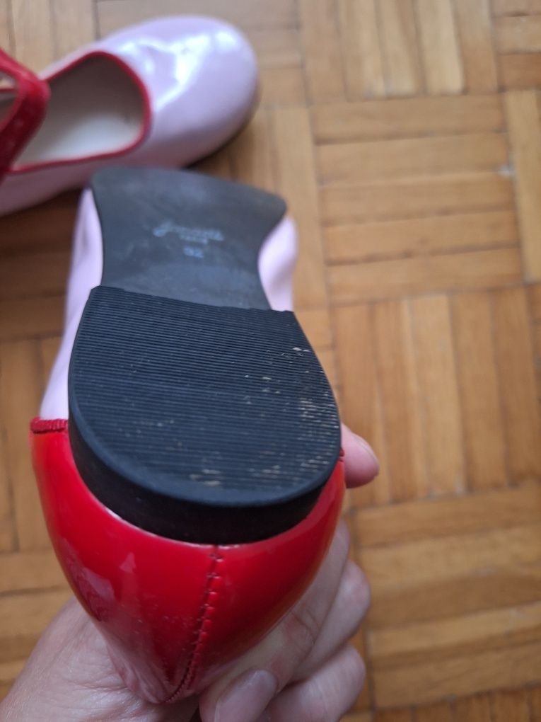 Buty lakierkowe skórzane rozm 32