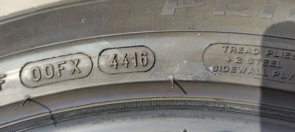 Opony letnie z 2016r 5mm 225/50/18 Michelin 5N
