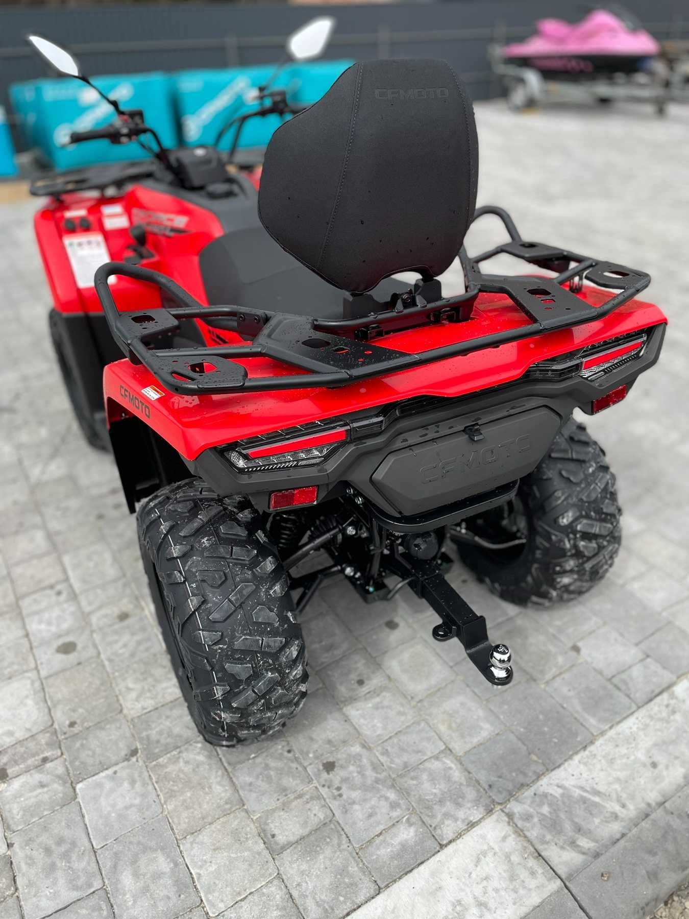 Квадроцикл CFMOTO CFORCE 450l Basic Rocket Red 2025