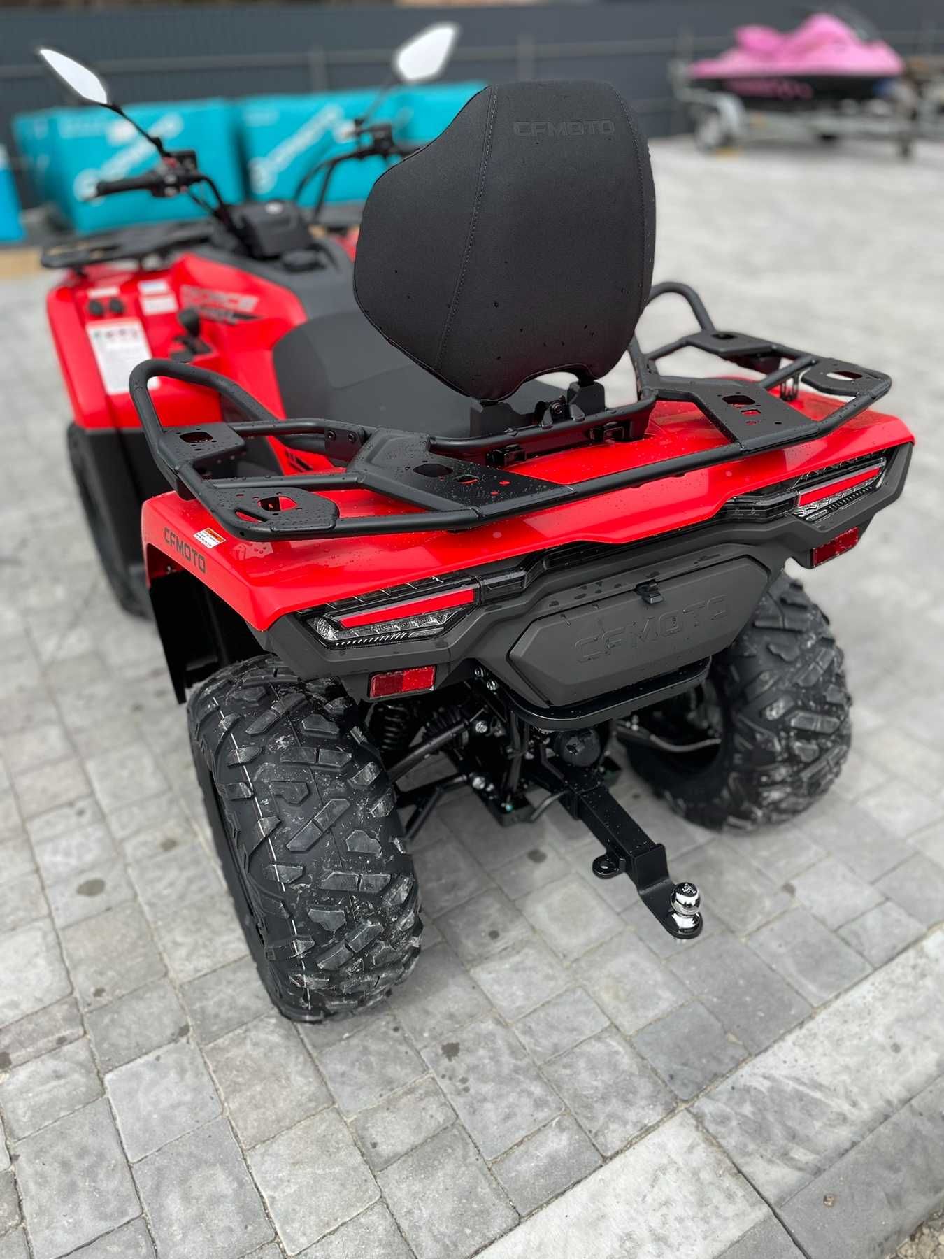 Квадроцикл CFMOTO CFORCE 450l Basic Rocket Red 2024