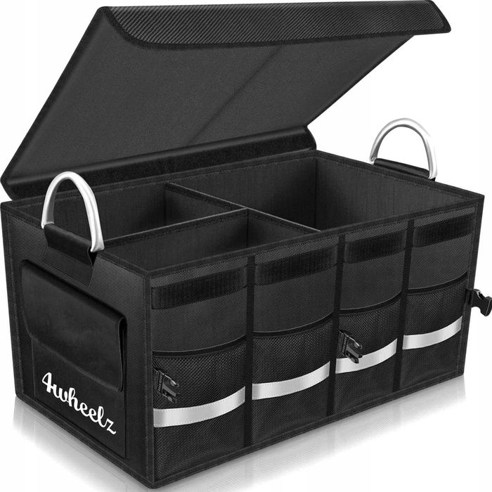 Składana Torba do Bagażnika 60 cm – Organizer Wodoodporny Samochodowy