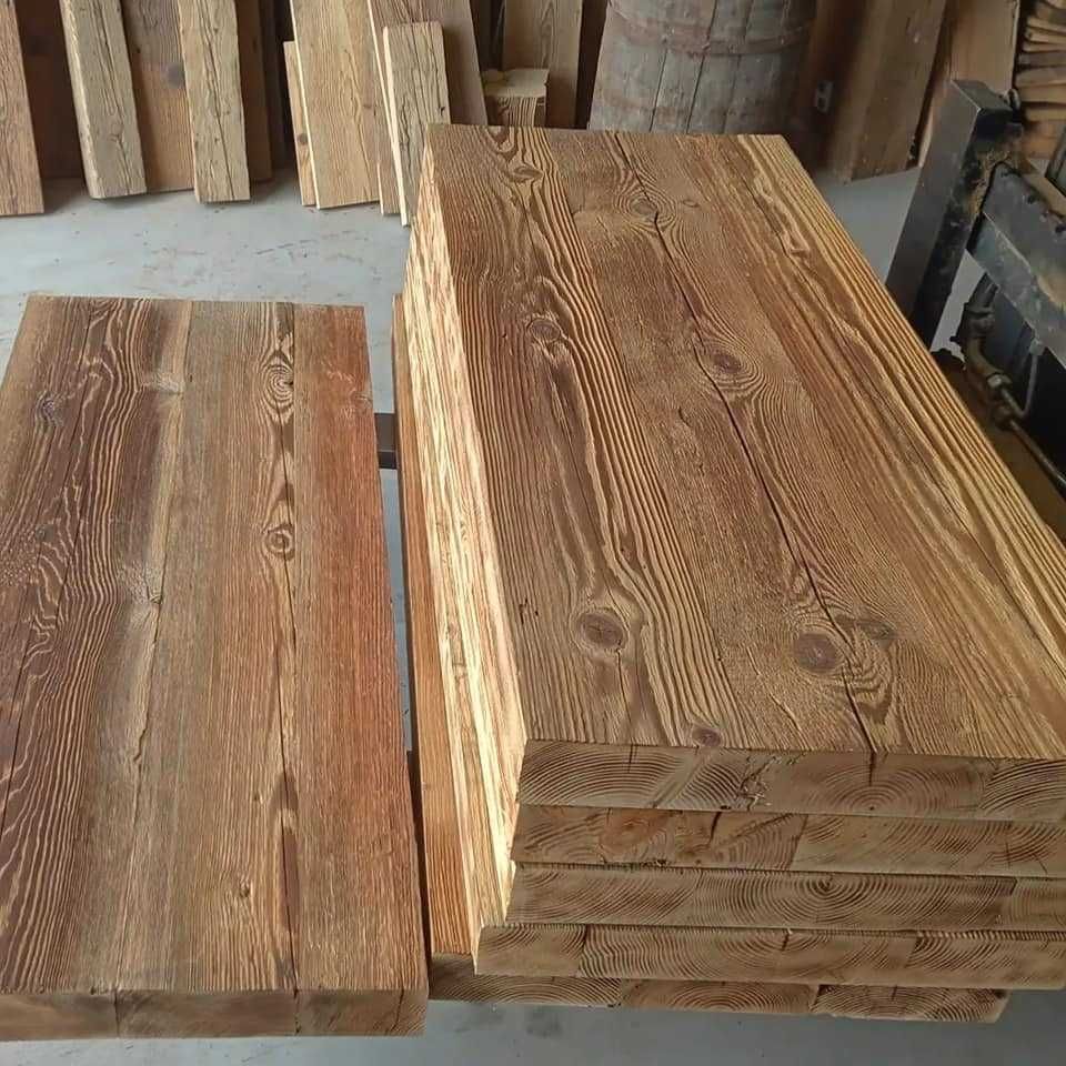 Stare drewno PIĘKNE deski na ścianę sufit elewacje wysyłka