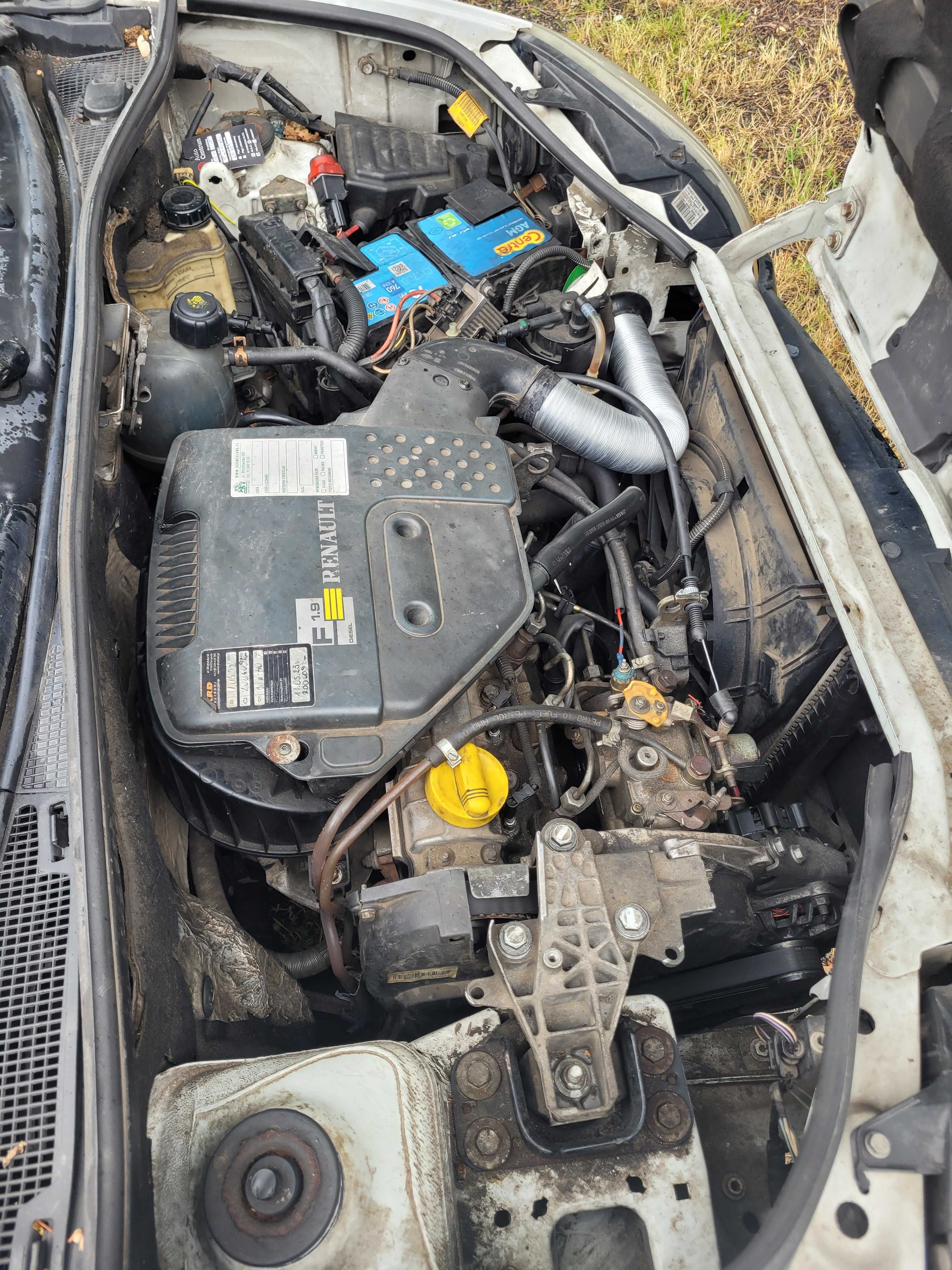 Renault Kangoo,  salon polska, zadbany najlepszy silnik 1.9 d