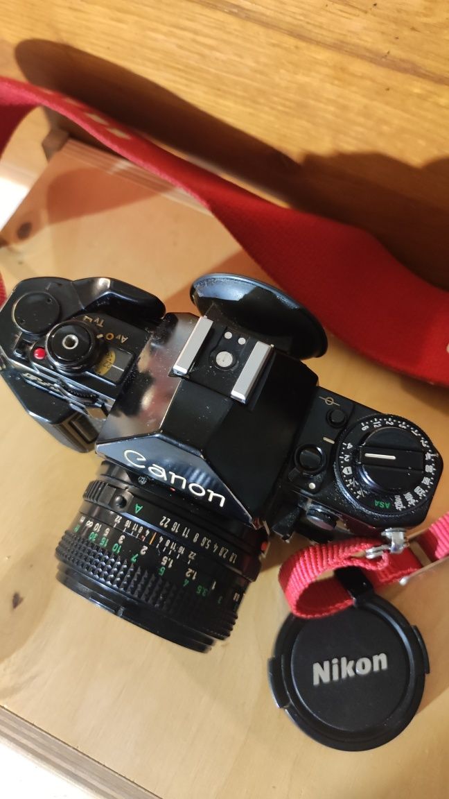 Canon a1 a-1 + canon lens fd 50 1:1.8
