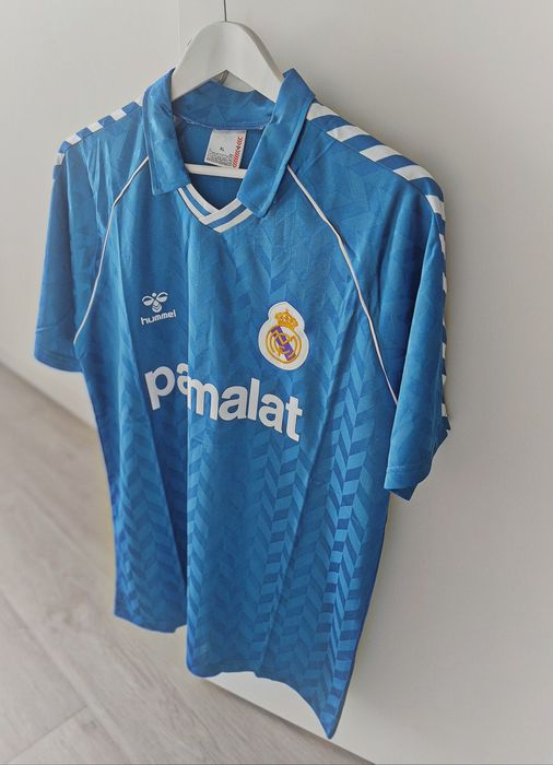 real Madrid away Jersey 1986 - tamanho XL