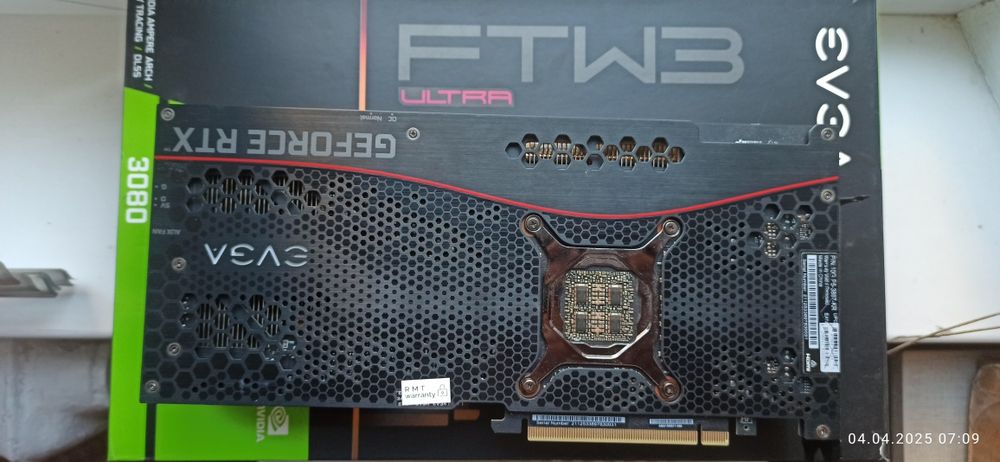 EVGA RTX 3080 FTW3 Ultra.