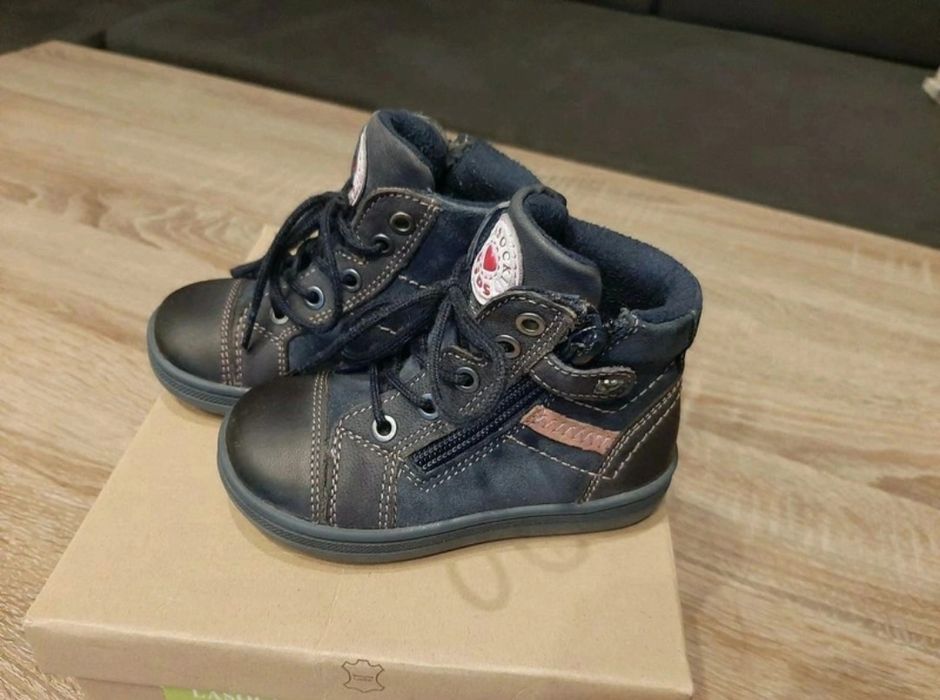 Buciki ocieplane Lasocki skóra r. 22