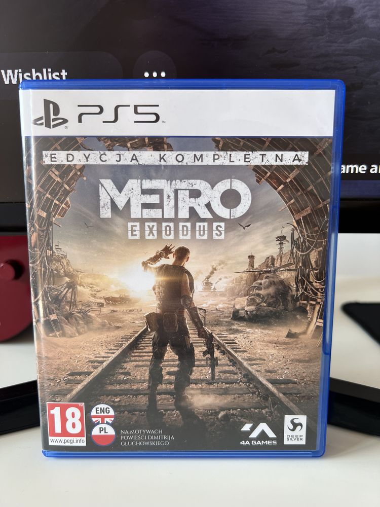 Gra Metro Exodus na PS5 polska wersja PlayStation 5