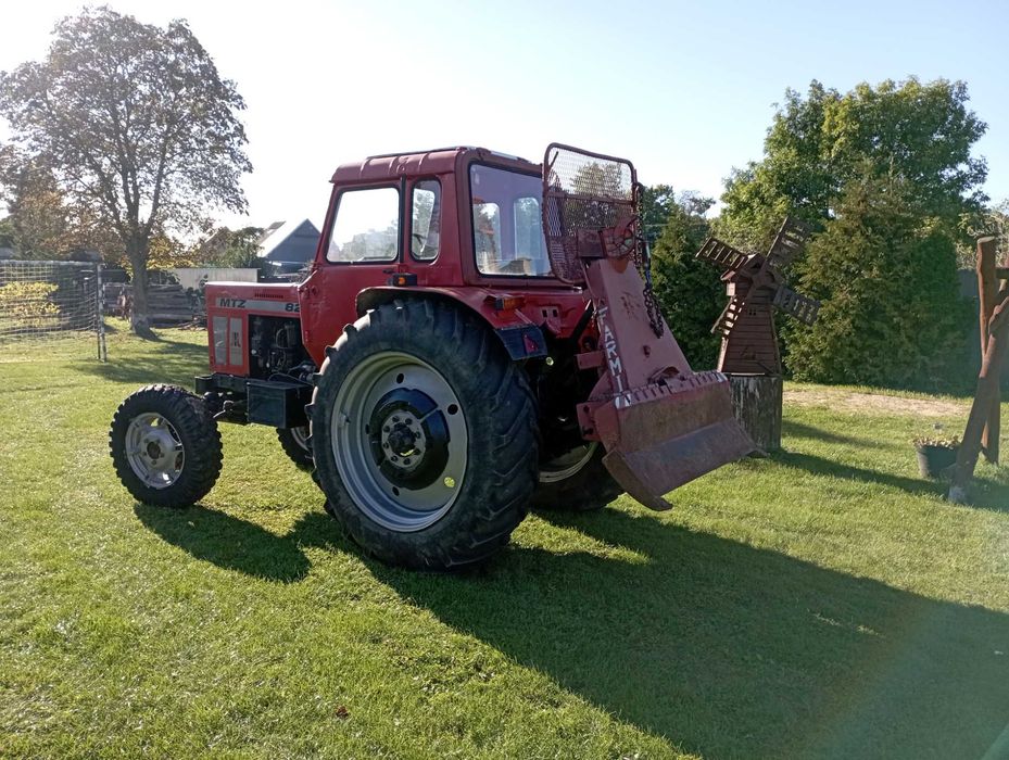 MTZ 82 z wciągarką leśną