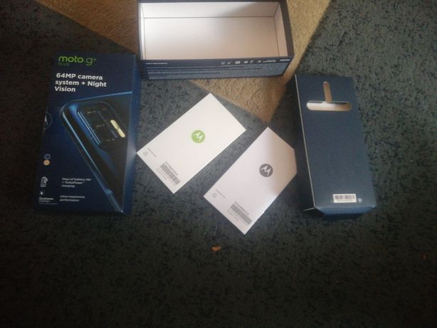 Pudełko od telefonu Motorola G9 plus