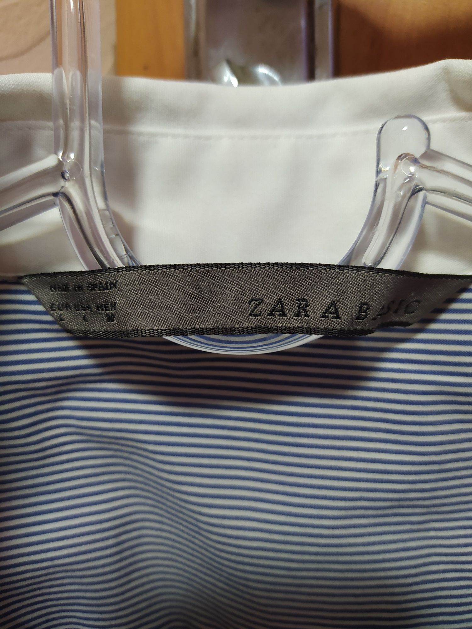 Рубашка zara basic