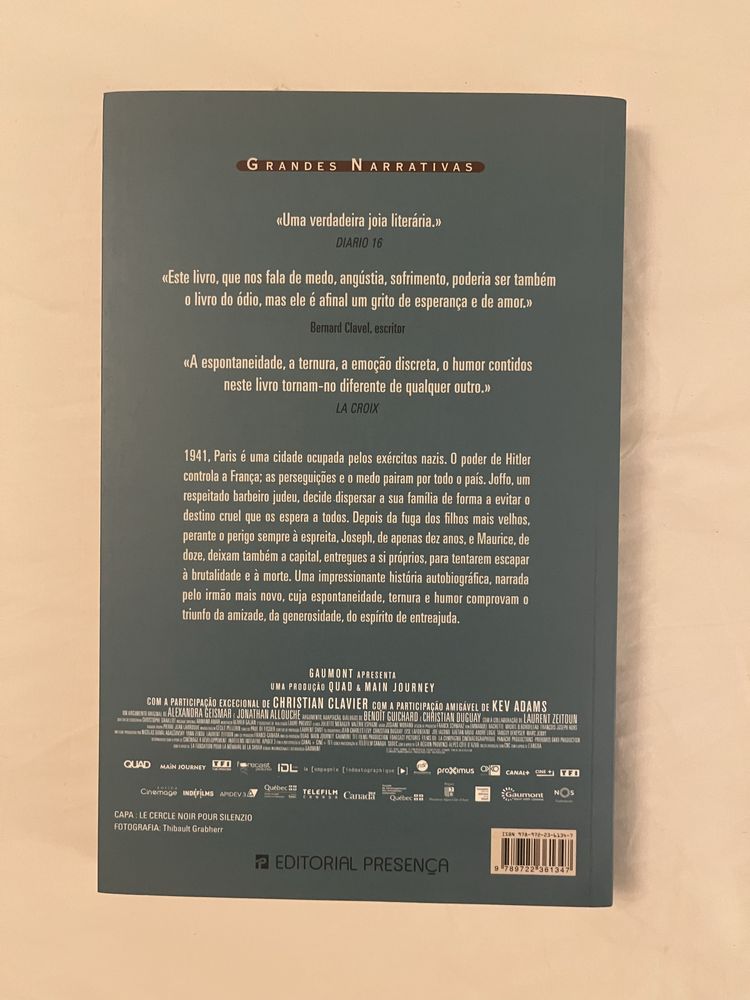 “Os Meninos que enganavam os Nazis” de Joseph Joffo