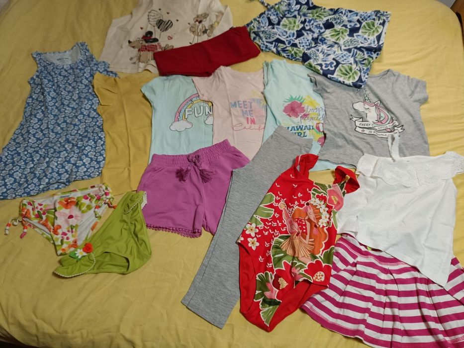 Roupa menina 6/7 anos Verão