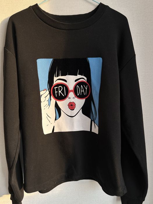 Свитшот світшот джемпер пуловер худі з принтом