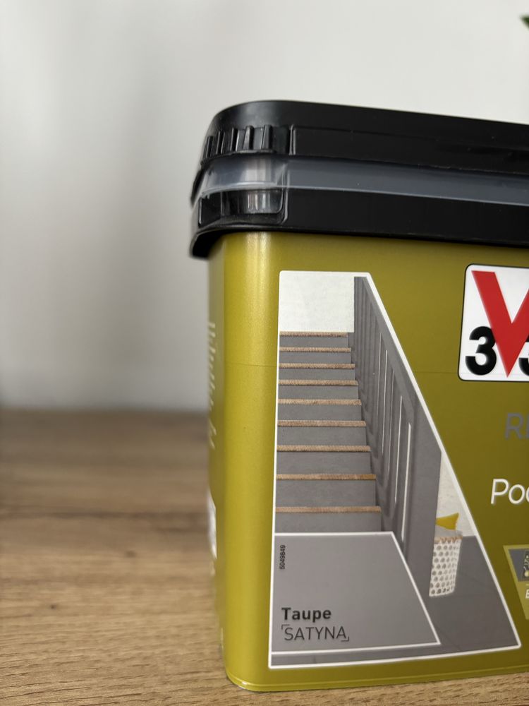 Farba V33 do podlog i schodow taupe