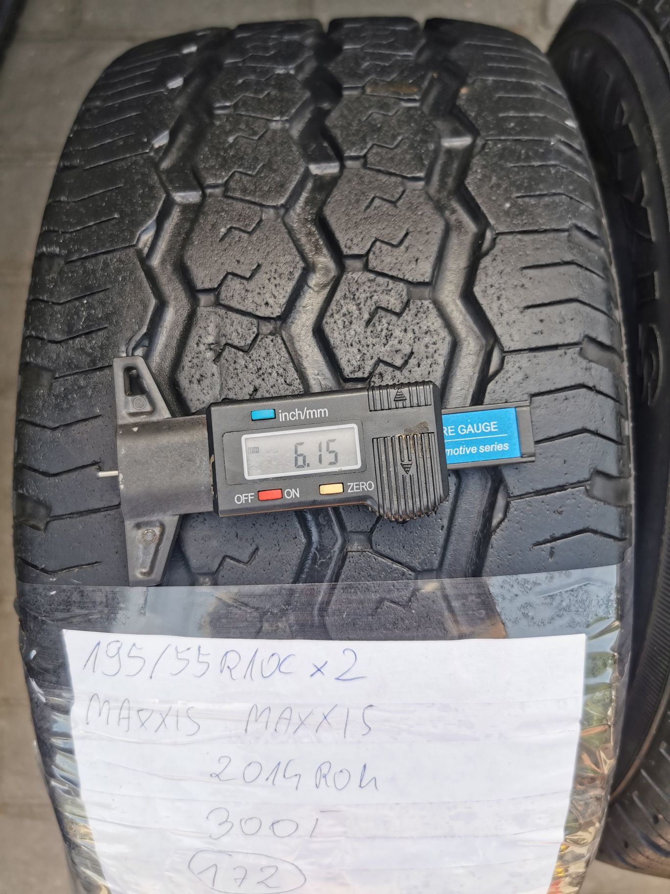 195/55r10C Maxxis Maxxis opony do przyczepki