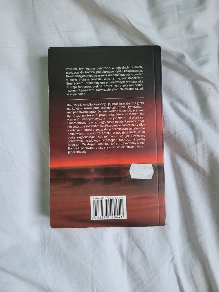 Jak grom z nieba - Elizabeth Peters
