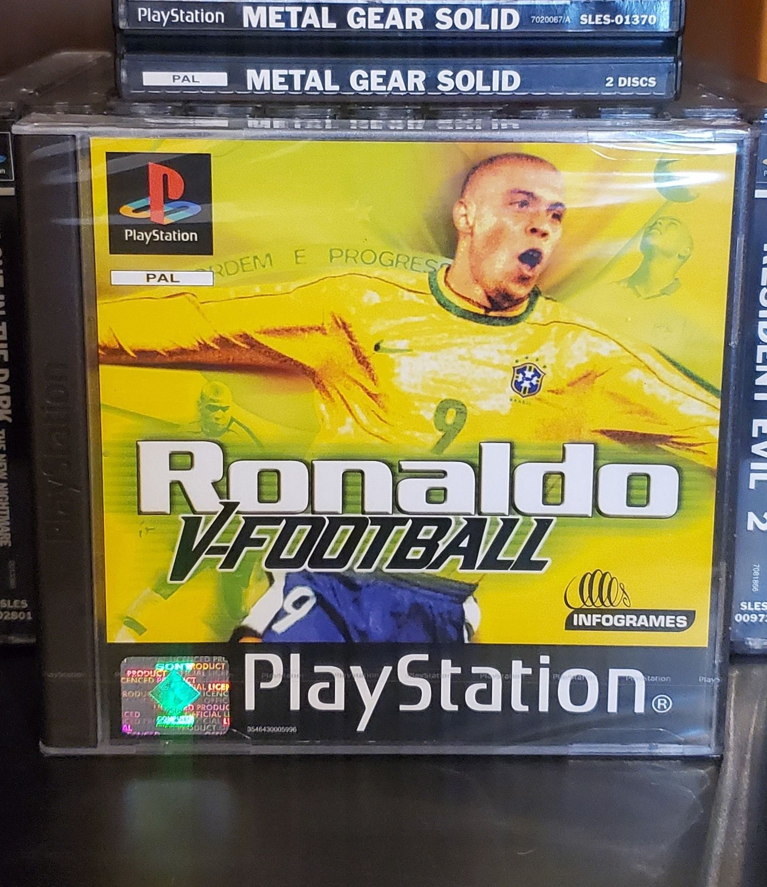 Ronaldo V-Football || PlayStation (PS1) || SELADO