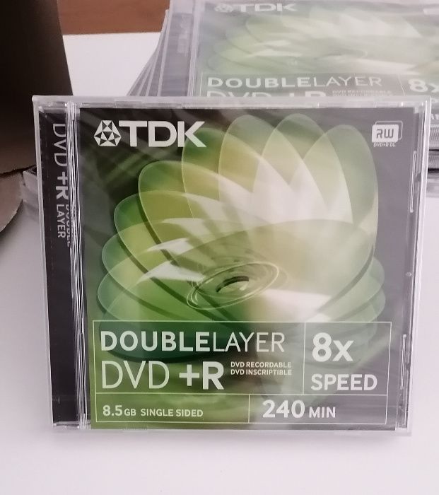 DVDs Dual Layer 8.5 gb (10 un novos)