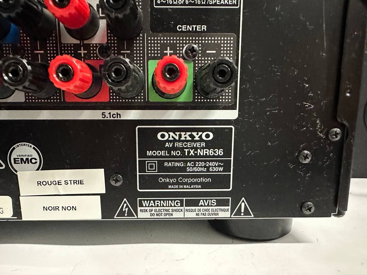 7.2 Amplituner Onkyo TX-NR636, Bluetooth, HDMI,  4 k