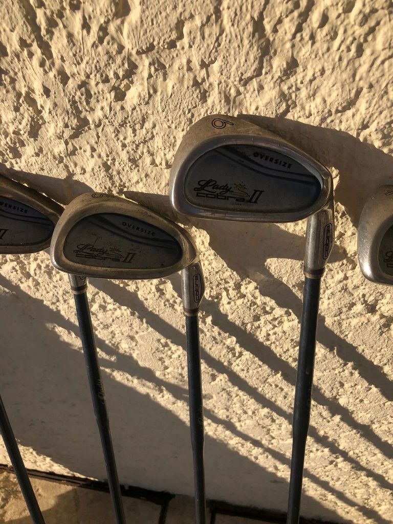 Conjunto tacos de golfe