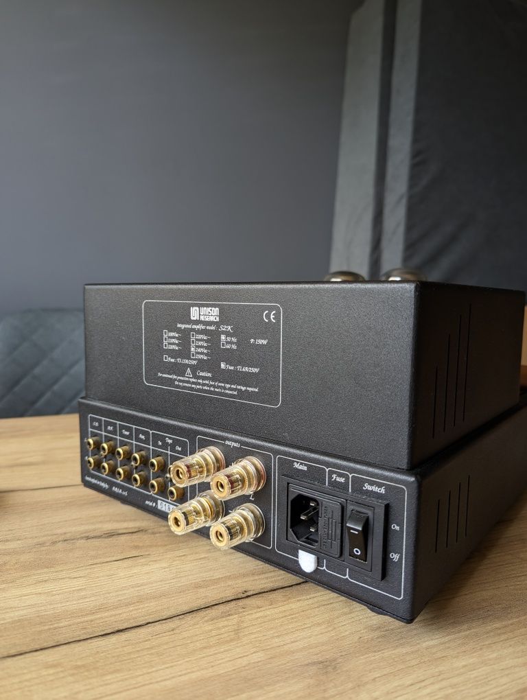 Rezerwacja Unison Research S2k Kt88 jak Preludio,Pilot  Nos Telefunken