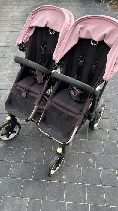 Wózek dla dwójki dzieci Bugaboo Donkey 2 prlen zestaw, stan odealny