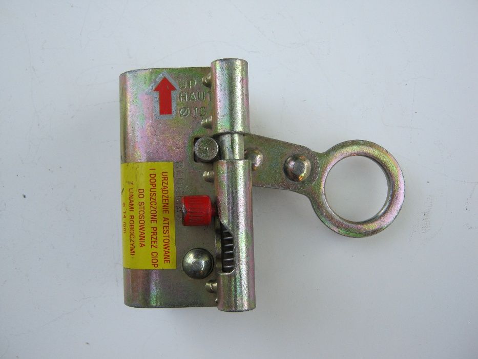 Urządzenie asekuracyjne samozaciskowe przesuwne BLOCMAX