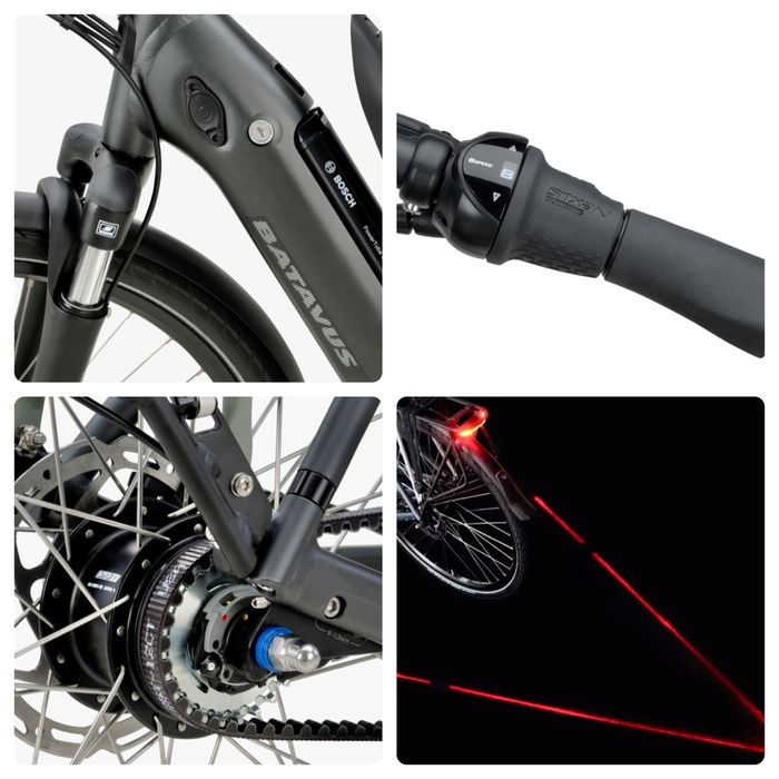 Электровелосипед 2023 год, BATAVUS Finez E-go Exclusive BOSHPower 500