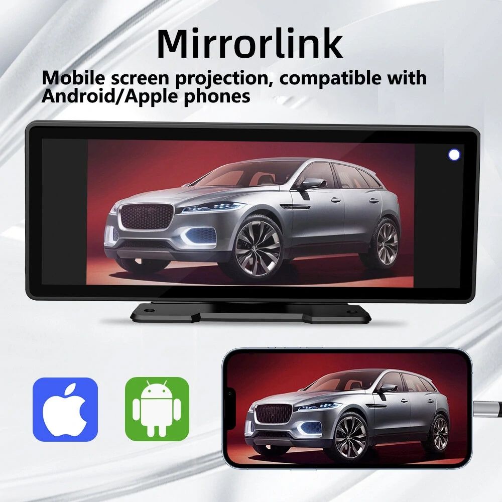 Carplay portátil MP5 p carro ecrã 11,26  Bluetooth 1920x720  WiFi