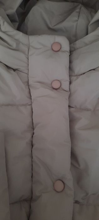 Жилет Rikkyhype подовжений осінньо-весняний з поясом та капюшоном, сір