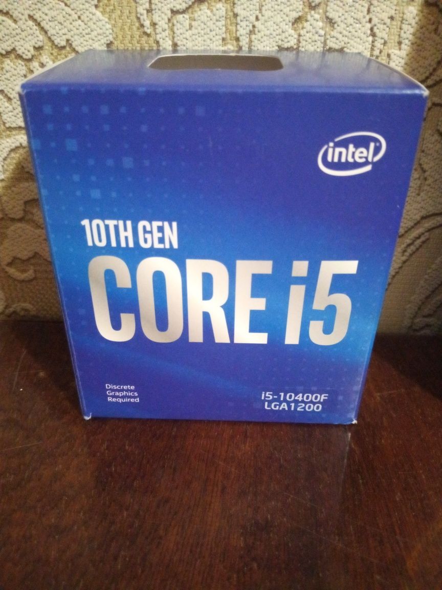 Процессор intel core i5 10400F