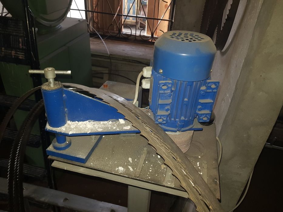 Станок заточний, розводне, зварювальний, зачисний, обрізний для стрічк