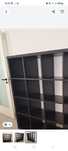 Movel 16 cubos preto