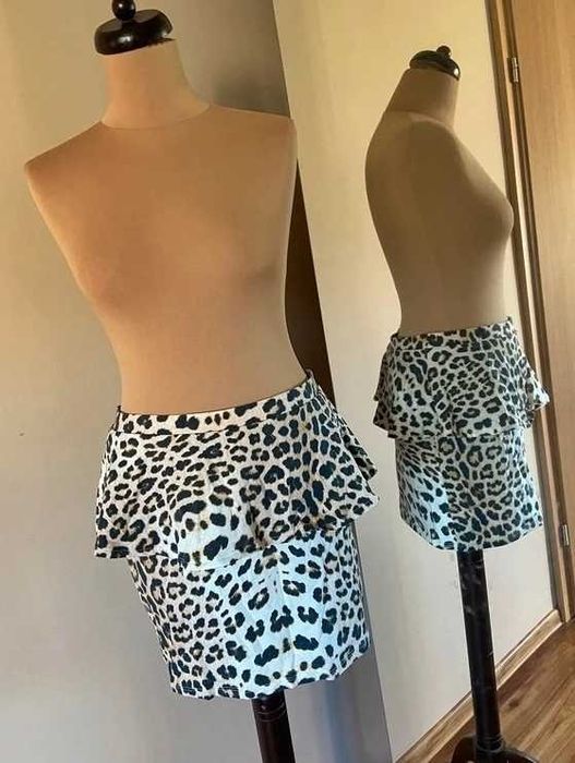 M l only 38 40 42 xl spodnica midi baskinka tuba na gumce