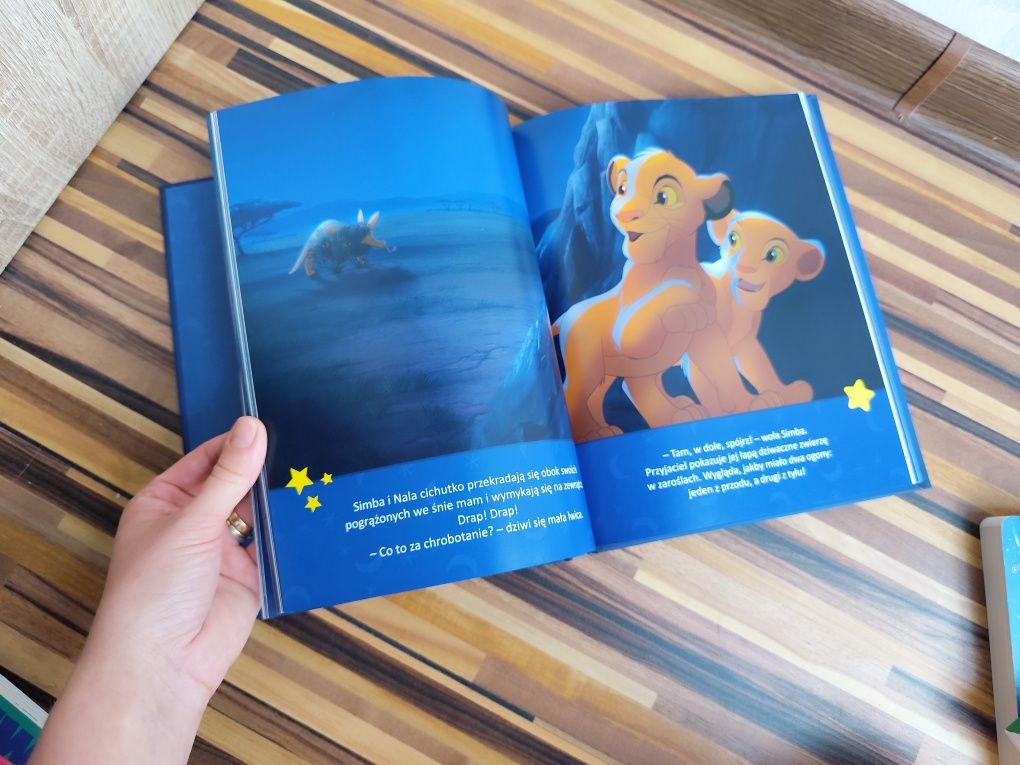 Historie na dobry sen. Disney bajki na dobranoc król lew i inne