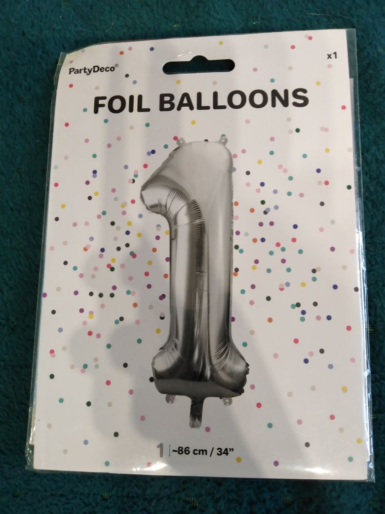 Balon foliowy " 1"